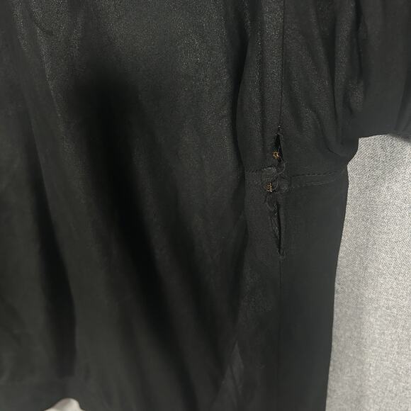 Vintage 90s Remy Lambskin Leather Bomber Jacket Men’s 38 Zip USA Made - 2 Flaws - Picture 12 of 12